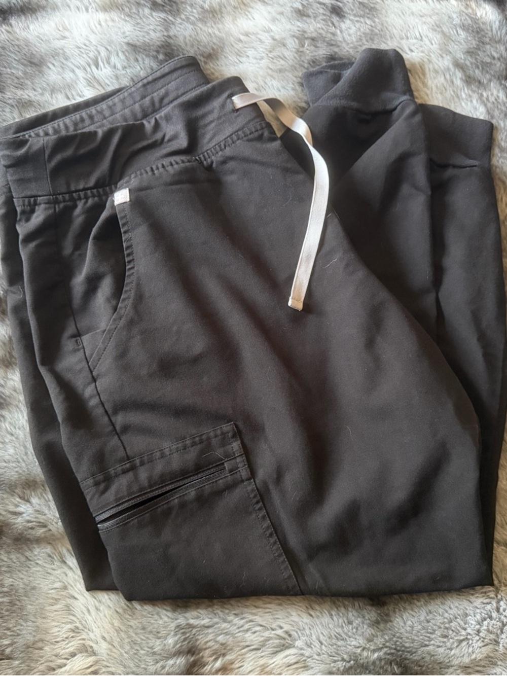 Figs Zamora Jogger Size Large Petite Black